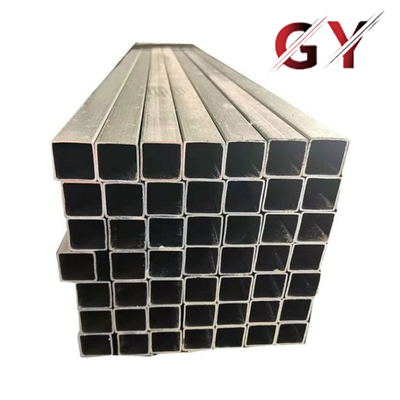 Factory Direct Sale Q235 Q345 3-12m 20 30 40 Inc Customized Galvanized Square Steel Pipe for Building Materials