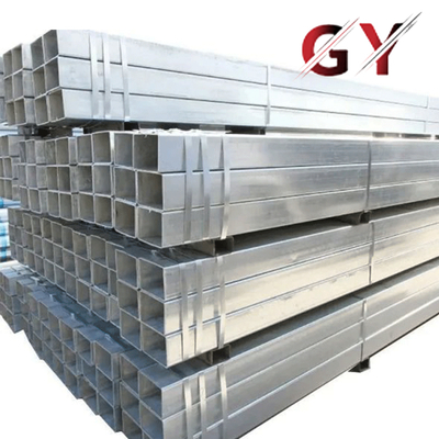 ASTM GB KS BS Standard Q235 Q345 6-12m Customized Galvanized Square Steel Pipe With Low Price for Scaffolding