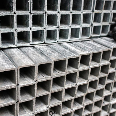 ASTM GB KS BS Standard Q235 Q345 6-12m Customized Galvanized Square Steel Pipe With Low Price for Scaffolding
