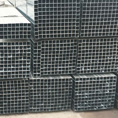 ASTM GB KS BS Standard Q235 Q345 6-12m Customized Galvanized Square Steel Pipe With Low Price for Scaffolding