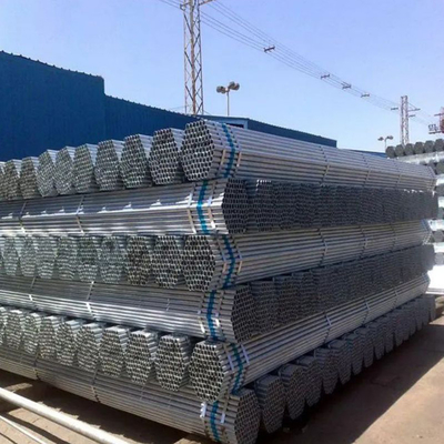 Large Stock Manufacturer Supply Q195 Q235 ASTM A106  SCH20 40 80 120 Galvanized Steel Pipe for Scaffolding