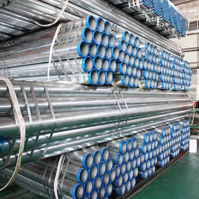 Hot Dip Galvanized Round Steel Pipe / GI Pipe Pre Galvanized Steel Pipe Galvanized Tube for Construction
