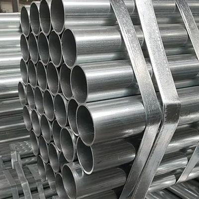 Hot Dip Galvanized Round Steel Pipe / GI Pipe Pre Galvanized Steel Pipe Galvanized Tube for Construction