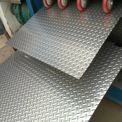 Best Selling 800mm Width Checkered Galvanized Steel Sheet Tear Drop Pattern Metal Plate Stair Tread for Walkway ASTM Compliant