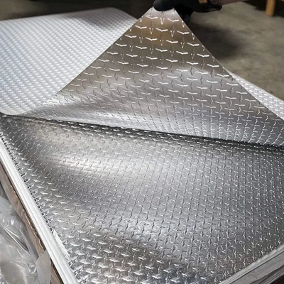 Best Prices of China 6mm 8mm Galvanized Steel Plate Checkered Steel Plate  Customized for Industrial Walkways