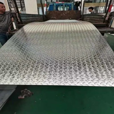 Best Prices of China 6mm 8mm Galvanized Steel Plate Checkered Steel Plate  Customized for Industrial Walkways