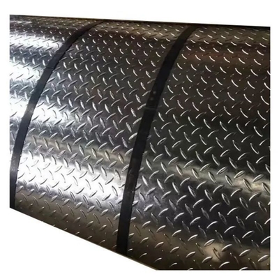 Hot Selling Anti-Slip DX51D Zinc Coated Galvanized Pattern Steel Plate JIS AISI ASTM GB EN Special Industry Cutting Sheets