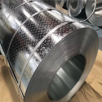 Hot Selling Anti-Slip DX51D Zinc Coated Galvanized Pattern Steel Plate JIS AISI ASTM GB EN Special Industry Cutting Sheets