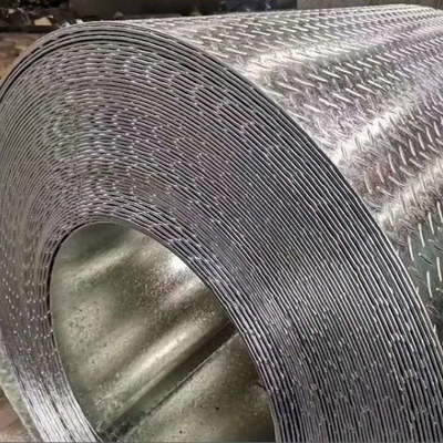 Hot Selling Anti-Slip DX51D Zinc Coated Galvanized Pattern Steel Plate JIS AISI ASTM GB EN Special Industry Cutting Sheets