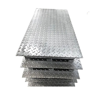Hot Sale High-strength A36 Q235 Galvanized Checkered Plate 2mm 3mm 4mm Customized Galvanized Checkered Plate