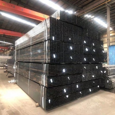 High Strength Carbon Steel square Tube Q195 Q235 20x20mm 25x25mm Hot-dip Galvanized square Tube