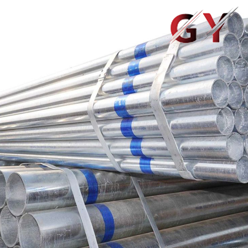 High Quality ASTM/JIS/BS1399 Gi Seamless Pipe Iron Round Tube Hot Dipped Galvanized Steel Pipe in Stock