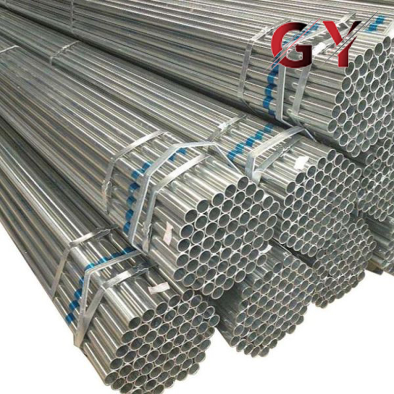 Super Quality Hot Dipped GI Round Steel Pipe Ms Pre Galvanized #20 #45 Hollow Gi Pipe for Building Materials