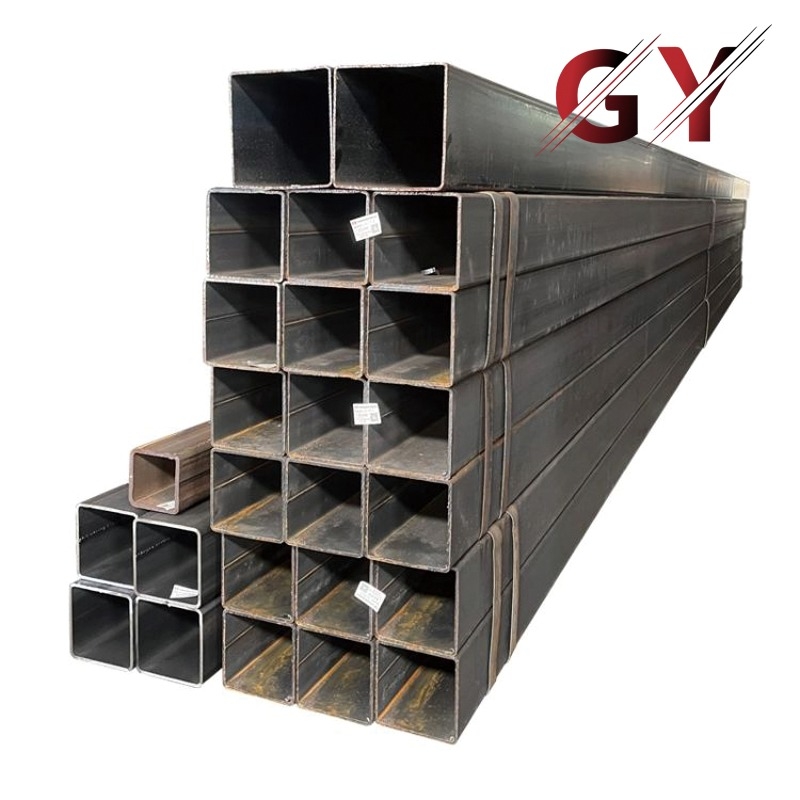 Square Tube Carbon Steel Pipe SHS 20x20 50x50 square Section Hollow Carbon Steel Pipe for Building Structures